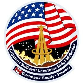 Nasa Sts1g Mission Logo Png | Nasa Sts1g Mission Logo Vector | Celestial Pioneer  Orbital Precision  Legacy of Discovery  Unified Ascent