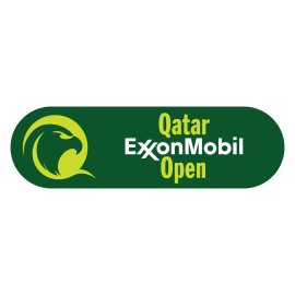 Qatar Exxon Mobil Open Logo Png | Qatar Exxon Mobil Open Logo Vector | Energy in Motion  Precision in Play  A Legacy of Partnership  The Desert's Premier Court