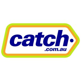 Catch.com.au logo vector | Australian online marketplace brand mark | Bold discount tag emblem | Digital shopping identity design
