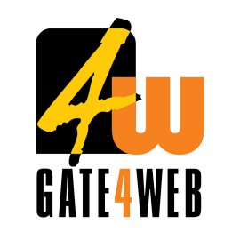 Gate4web Logo Png | Gate4web Logo Vector | Digital Gateway Architect  Portal to Online Presence  Secure Web Foundation  Four Pillars of Connectivity