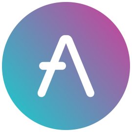 Aave Logo Vector PNG | Aave DeFi Lending Brand Mark | Minimalist Aave Cryptocurrency Emblem | Aave Gradient Circle Icon