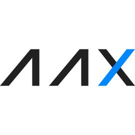 AAX Logo Vector PNG | AAX Cryptocurrency Exchange Emblem | Minimalist AAX Wordmark | Digital Finance AAX Branding