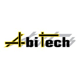 Abitech Logo Vector PNG | Abitech Modern Tech Wordmark | Abitech Yellow and Black Brand Identity | Abitech Innovative Technology Emblem