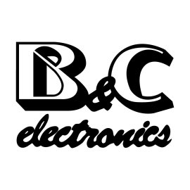 BC Electronics Logo Vector PNG | Retro-inspired B&C Electronics emblem | Bold typographic B&C electronics mark | Monochrome BC Electronics brand icon