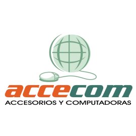 Accecom Logo Vector PNG | Accecom Accesorios y Computadoras Brandmark | Accecom Technology Retail Identity | Accecom Global Computing Accessories Logo