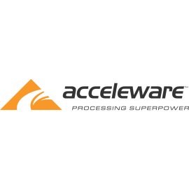 Acceleware Corp Logo Vector | Acceleware Processing Superpower Emblem | Dynamic Triangular Wave Mark | High-Performance Computing Brand Symbol