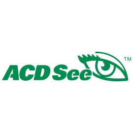 ACDSee Logo Vector PNG | ACDSee Eye Emblem Branding | ACDSee Green Visual Media Identity | ACDSee Photography Software Symbol