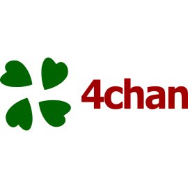 4chan Logo Vector PNG | Minimalist 4chan Clover Emblem | Classic 4chan Wordmark Icon | 4chan Green Clover Symbol Branding