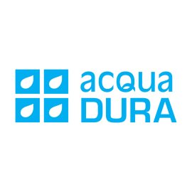 Acqua Dura Logo Vector PNG | Clean Water Brand Emblem | Minimalist Aqua Identity | Modern Hydration Logo Design