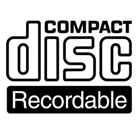 Cd Recordable Logo Vector Png | Compact Disc Recordable emblem | Iconic CD-R media symbol | Optical storage certification mark