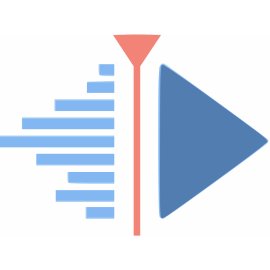 Kdenlive Logo Vector PNG | Non-linear video editor emblem | Open-source filmmaking symbol | Professional timeline and play icon mark