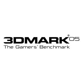 3DMark05 Logo Vector Png | Futuristic gaming benchmark emblem | Minimalist performance testing brandmark | Iconic PC graphics benchmarking identity