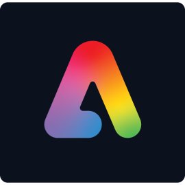 Adobe Express Logo Vector PNG | Vibrant Gradient A Monogram | Modern Creative Design Badge | Colorful Brand Icon for Digital Storytelling