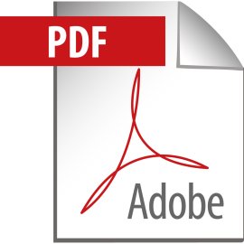 Adobe PDF Icon Logo Vector PNG | Adobe Portable Document Format Symbol | Classic Adobe Acrobat PDF Emblem | Digital Document File Format Badge