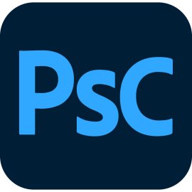 Adobe Photoshop Camera Logo Vector PNG | Adobe PsC Icon | Photoshop Camera App Emblem | Creative Photo Editing Brand Badge