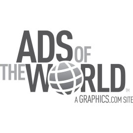 Ads Of The World Adsoftheworld Com Logo Vector Png | Global advertising showcase identity | Monochrome typographic globe logo | Digital platform for creative campaigns | Professional branding for ad industry community