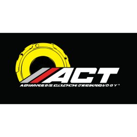 Advanced Clutch Technology Logo Vector PNG | ACT Performance Clutch Emblem | Motorsport Drivetrain Branding | High-Performance Racing Parts Logo