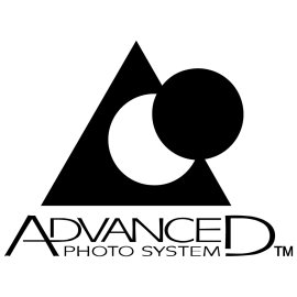Advanced Photo System Logo Vector PNG | APS Brand Emblem | Classic Film Photography Symbol | Modern Geometric Camera Icon