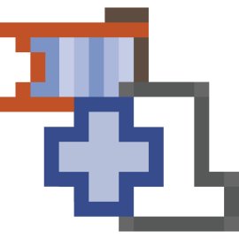 Become Fan Facebook Logo Vector Png | Facebook fan icon in pixel style | Social media like and follow symbol | Retro digital Facebook branding mark