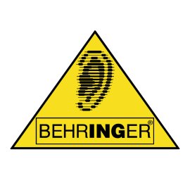 Behringer Logo Vector PNG | Professional Audio Gear Emblem | Yellow Triangle Sound Icon | Modern Music Technology Brand Mark