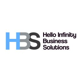 Hello Infinity Business Solutions Hbs Logo Png | Hello Infinity Business Solutions Hbs Logo Vector | Infinite Potential  Boundless Growth  Connected Solutions  Professional Evolution