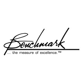Benchmark Media Logo Vector PNG | Benchmark the Measure of Excellence | Benchmark Premium Audio Branding | Benchmark Minimalist Script Wordmark