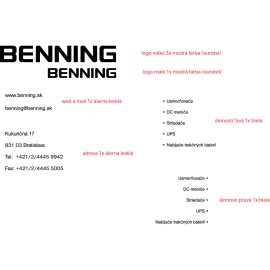 Benning Logo Vector PNG | Industrial Power Solutions Branding | Professional Engineering Identity | Reliable Energy Systems Symbol