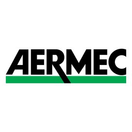 Aermec Official Logo Vector PNG | Aermec Wordmark with Green Bar | Aermec HVAC Brand Identity | Aermec Cooling and Heating Systems Logo
