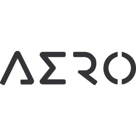 Aero Gigabyte Logo Vector PNG | Aero Gaming Series Brand Mark | Futuristic Aero Gigabyte Wordmark | Minimalist Aero Technology Logo