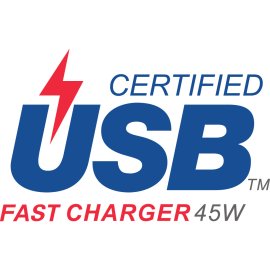 Certified Usb Fast Charger5w Logo Png | Certified Usb Fast Charger5w Logo Vector | Certified Speed  Trusted Power  Reliable Connection  Modern Energy
