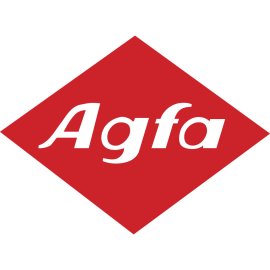 Agfa Logo Vector PNG | Agfa corporate emblem | Agfa red diamond wordmark | Agfa visual identity symbol