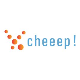 Cheeep De Logo Vector Png | Modern minimalist cheeep! wordmark | Dynamic orange bubble symbol | Fresh digital brand identity