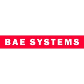 BAE Systems Logo Vector PNG | Bold Defense Technology Wordmark | Red Banner Corporate Emblem | Global Aerospace and Security Brand Icon