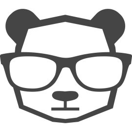 BigPanda Logo Vector PNG | Minimalist Panda Mascot with Glasses | Tech-Savvy Monitoring Symbol | Modern IT Operations Brand Mark