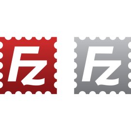 File Zilla Logo Png | File Zilla Logo Vector | Digital File Conduit  Swift Transfer Symbol  Tech Reptile Mascot  Open Source Emblem