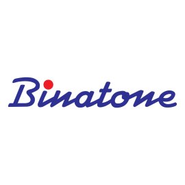 Binatone Logo Vector PNG | Binatone Wordmark in Script Style | Modern Electronics Brand Identity | Red Dot Accent in Binatone Logo