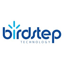 Birdstep Technology Logo Vector PNG | Modern Connectivity Brand Emblem | Minimalist Tech Wordmark Design | Innovative Wireless Solutions Identity
