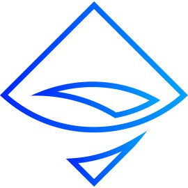 Airswap AST Logo Vector PNG | Airswap Digital Token Symbol | Minimalist Decentralized Exchange Emblem | Gradient Blue Crypto Identity