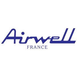 Airwell Logo Vector PNG | Airwell France Official Brand Emblem | Airwell HVAC Corporate Identity | Airwell Blue Wordmark Design