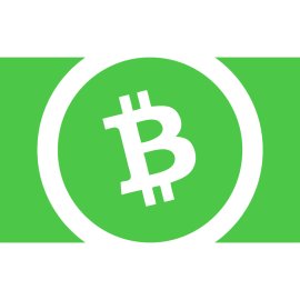 Bitcoin Cash Logo Vector PNG | Bitcoin Cash Green Emblem | BCH Cryptocurrency Symbol | Digital Currency Branding Icon