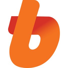 Bithumb Logo Vector PNG | Bithumb Official Brand Emblem | Bithumb Cryptocurrency Exchange Symbol | Bithumb Iconic Orange Lettermark