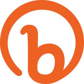 Bitly Logo Vector PNG | Modern orange “b” emblem | Minimalist link-shortening brandmark | Circular monogram for digital analytics