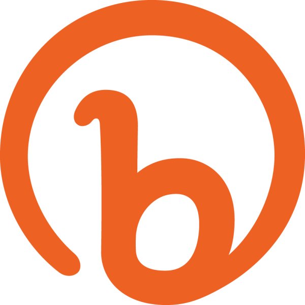 Bitly Logo Vector PNG | Modern orange “b” emblem - freepng