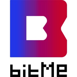 BitMe Logo Vector PNG | Modern Gradient BitMe Emblem | Digital Entertainment BitMe Icon | Minimalist BitMe Brand Mark