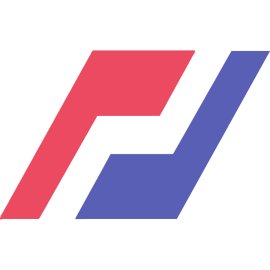 BitMEX Logo Vector PNG | Modern crypto derivatives emblem | Bold geometric exchange symbol | Red and blue futures trading mark