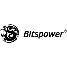 Bitspower Logo Vector PNG | Bitspower Branding Emblem | Bitspower Dragon Symbol Icon | Bitspower Wordmark Logotype