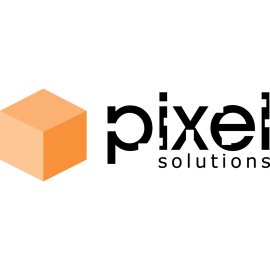 Pixel Solutions Logo Png | Pixel Solutions Logo Vector | Digital Precision Visual Innovation Modern Tech Identity