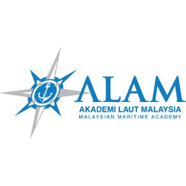 Akademi Laut Malaysia Logo Vector PNG | ALAM Malaysian Maritime Academy Emblem | Professional Nautical Education Brand Mark | Maritime Training Institution Logo