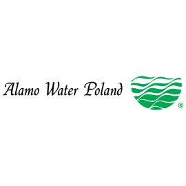 Alamo Water Poland Logo Vector Png | Alamo Water Poland brand identity emblem | Green wave shield symbolizing water purity | Modern European extension of Alamo Water brand