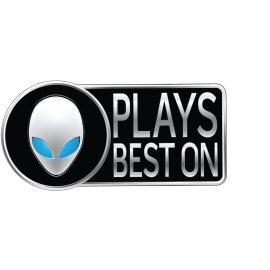 Plays Best On Alienware Logo Png | Plays Best On Alienware Logo Vector | Plays Best On Alienware  |  The Ultimate Gaming Badge  |  Engineered for the Edge  |  A Signal to the Initiated